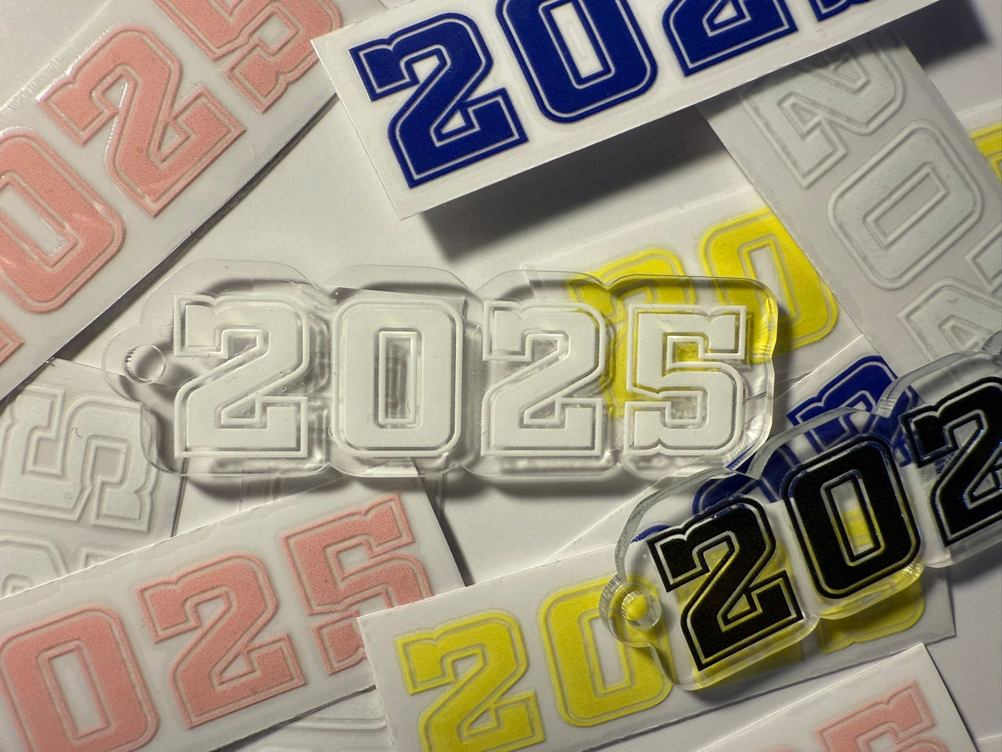 2025 Leavers Keyring UV-DTF Stickers - Pack of 11