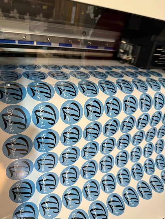 100x 5cm stickers - Eco-Solvent Printed | Waterproof | Weather Resistant