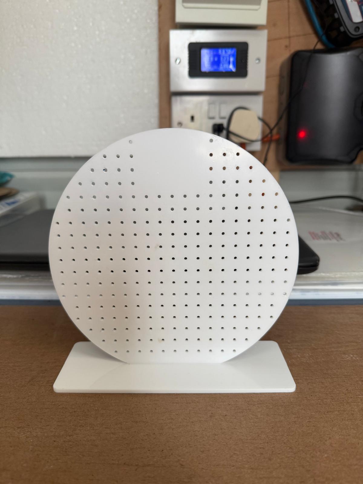 Acrylic Circular Earring Stand
