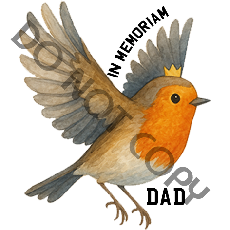 Robin 3 UV-DTF Sticker
