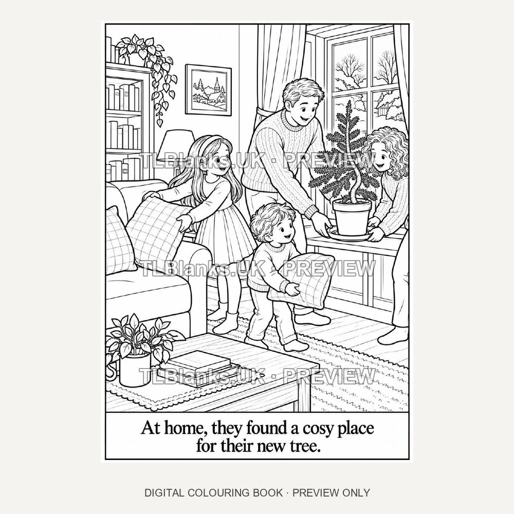 The Christmas Tree Nobody Chose - watermarked sample page 2 preview