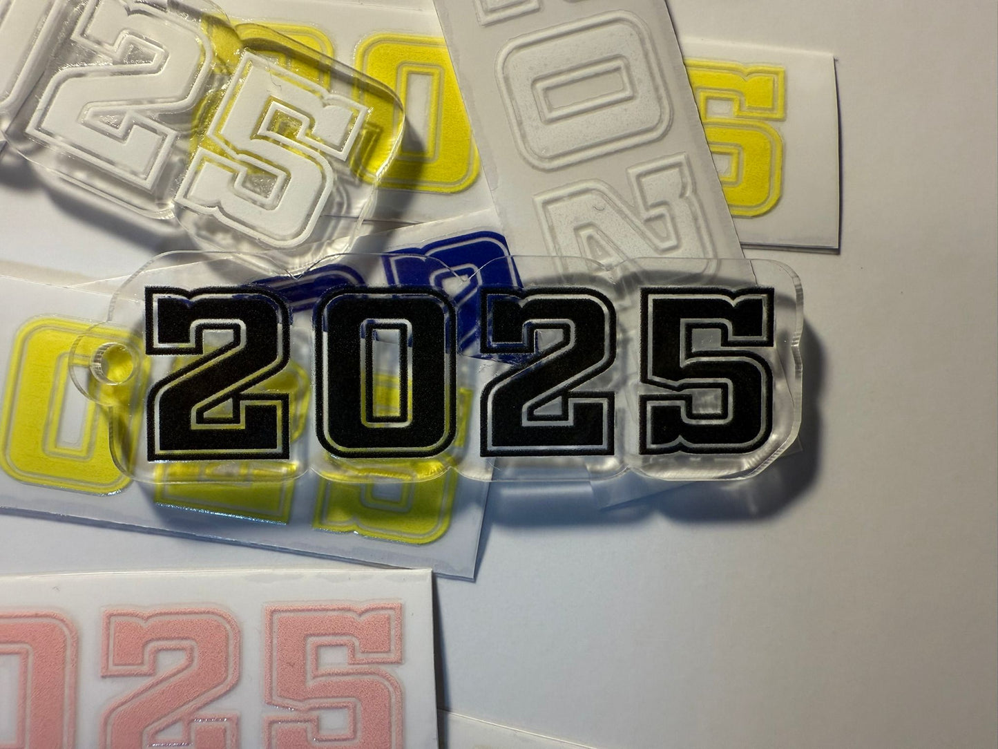 2025 Leavers Keyring UV-DTF Stickers - Pack of 11