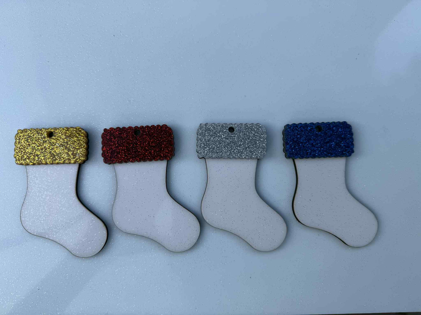 Colourful Stockings Baubles