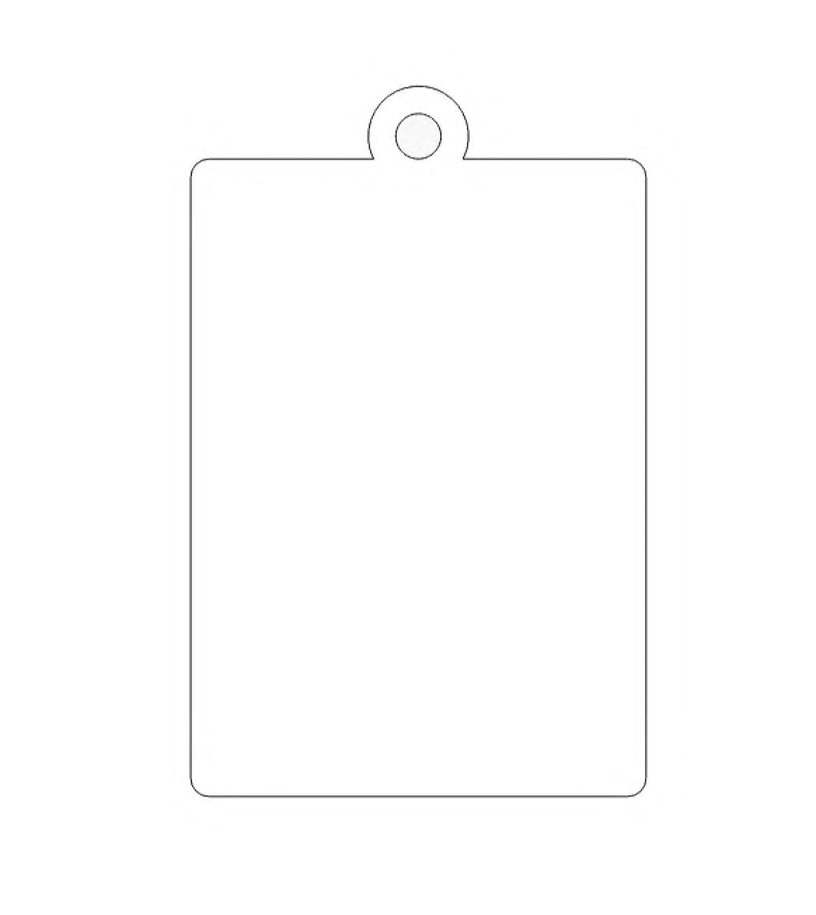 Large Sublimation Keyrings (Pack of 11)