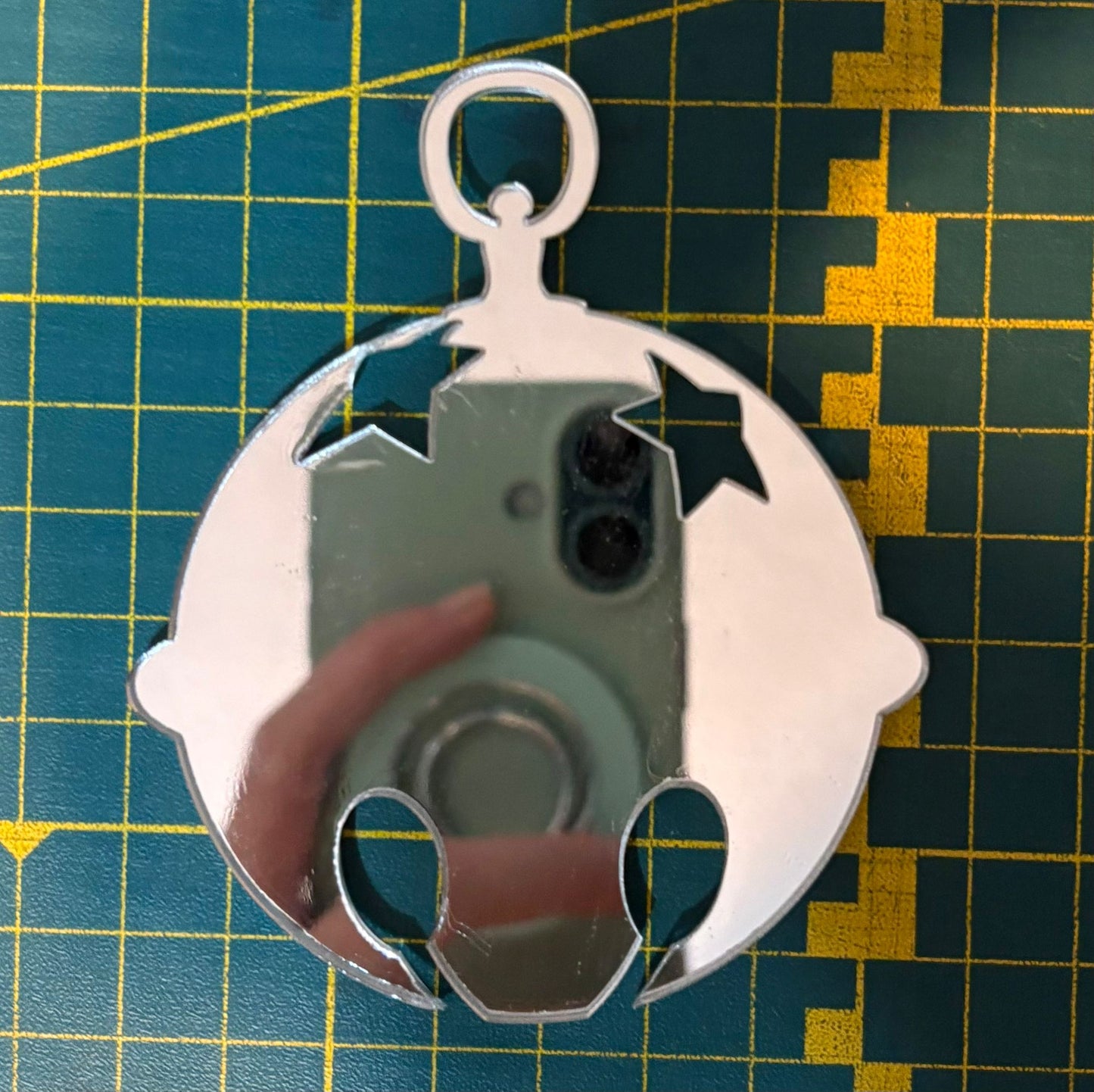 Pack of 14 Star Cut Out Bell Bauble