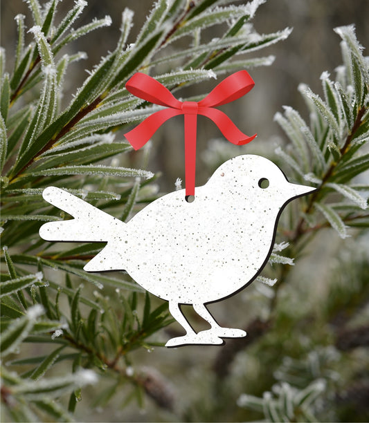 Robin Sublimation Christmas Bauble