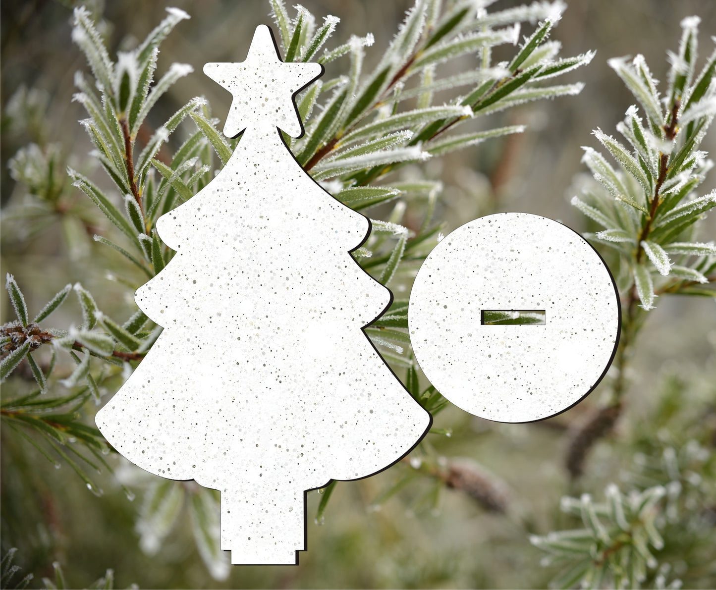 Self Standing Christmas Tree Sublimation Blank
