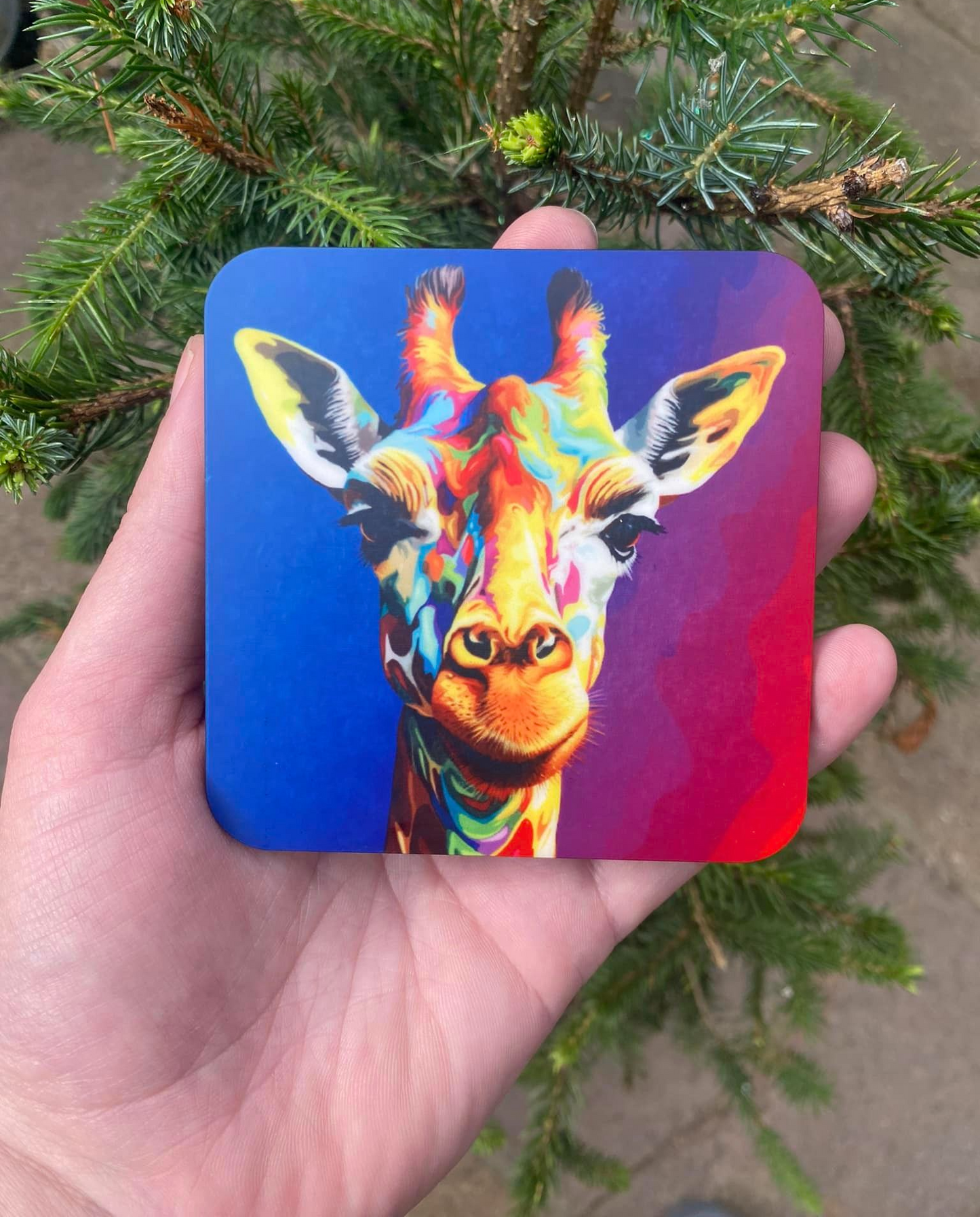 Square Single Sided Coaster