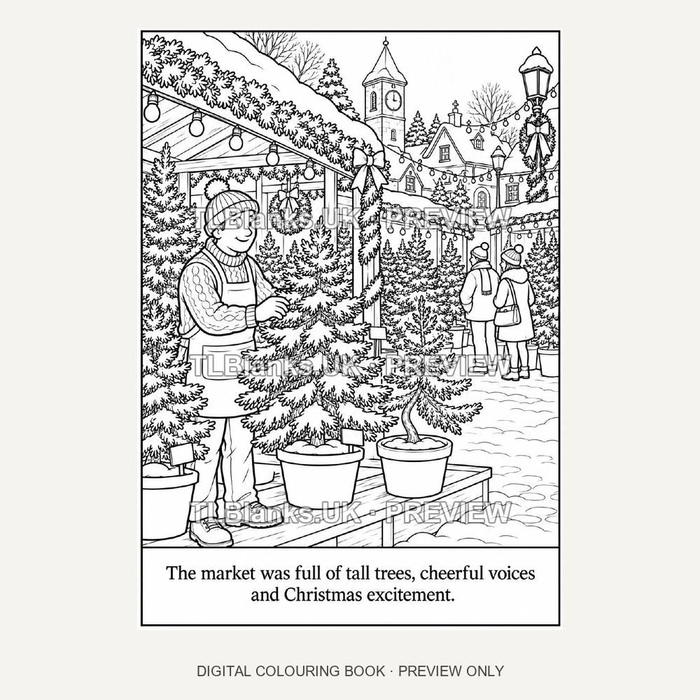 The Christmas Tree Nobody Chose - watermarked sample page 1 preview