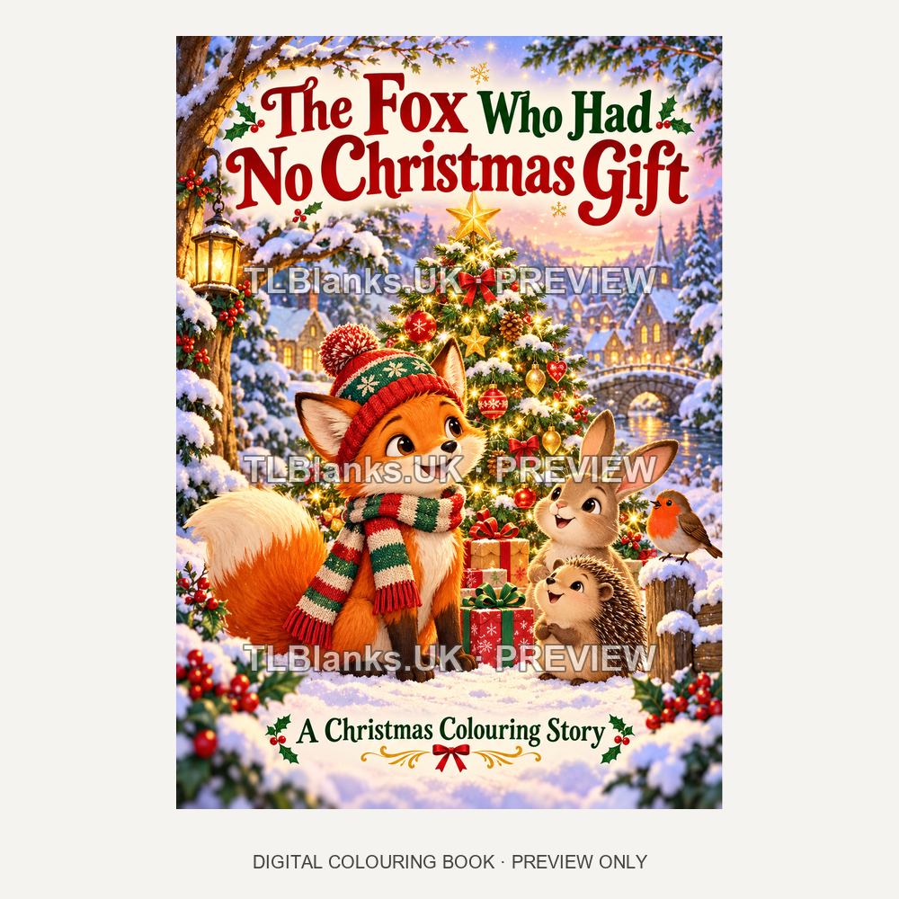 The Fox Who Had No Christmas Gift - watermarked cover preview