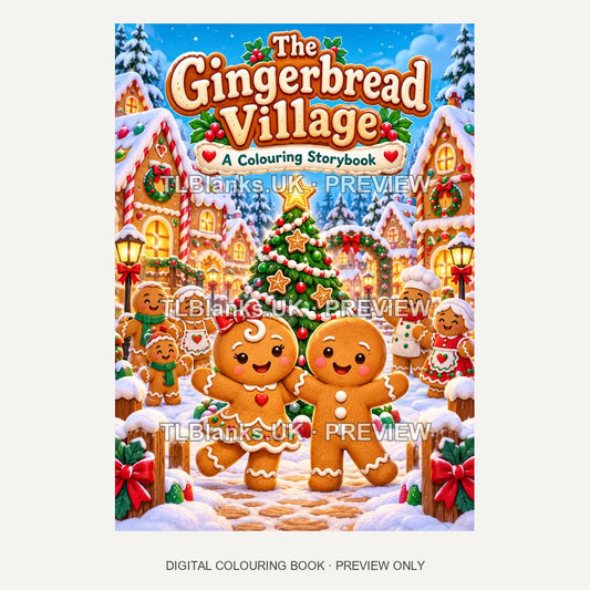 The Gingerbread Village - watermarked cover preview