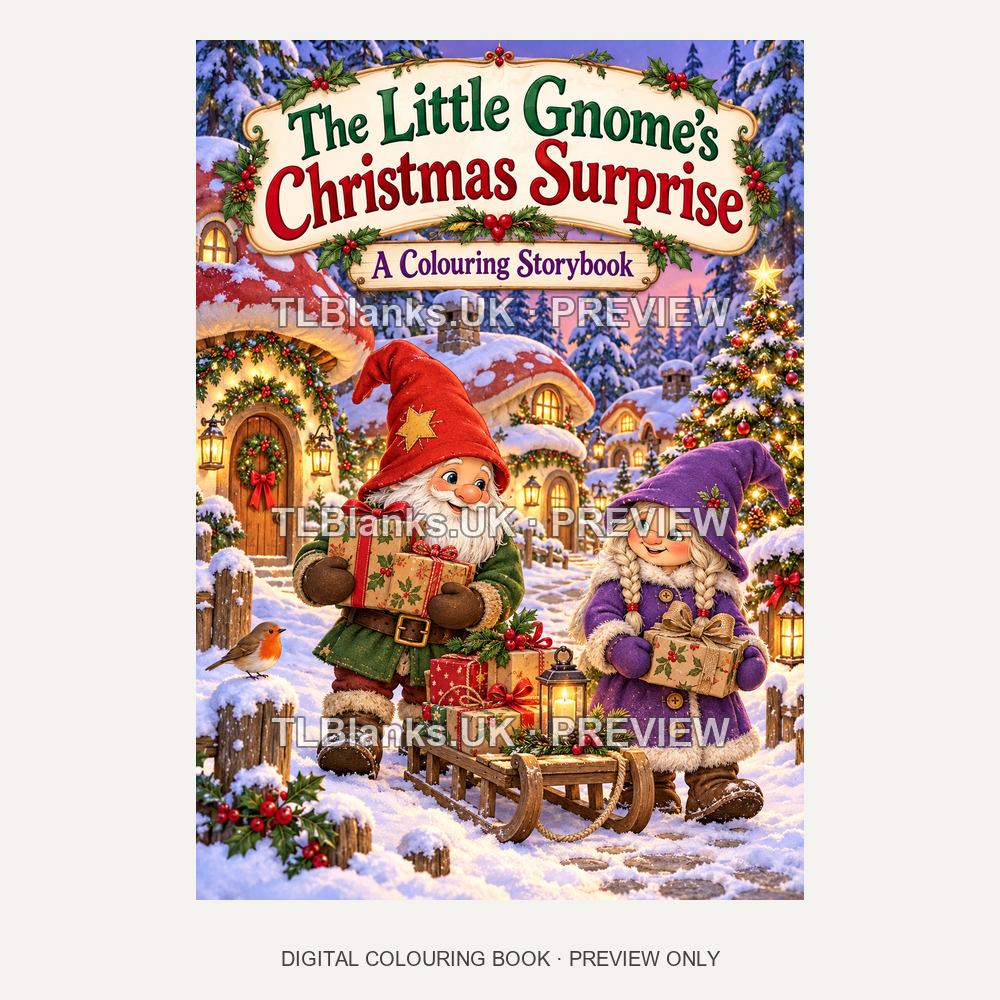 The Little Gnomes Christmas Surprise - watermarked cover preview
