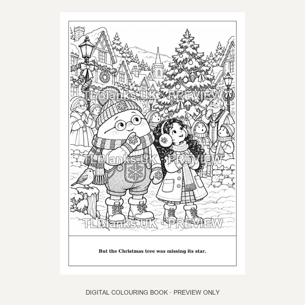 Humpty Dumptys Christmas Kindness - watermarked sample page 2 preview