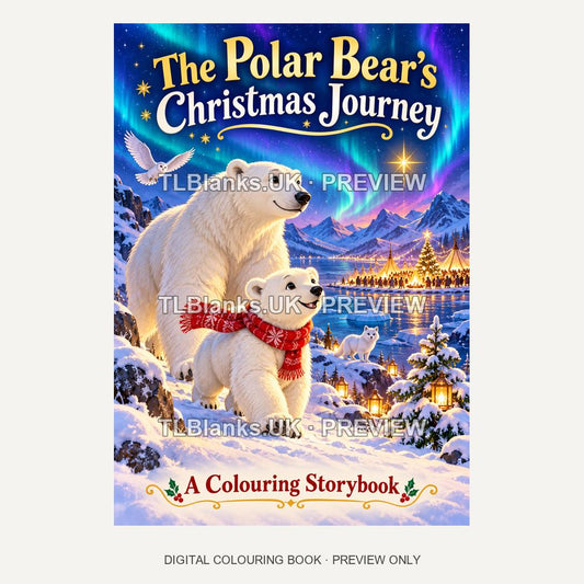 The Polar Bears Christmas Journey - watermarked cover preview