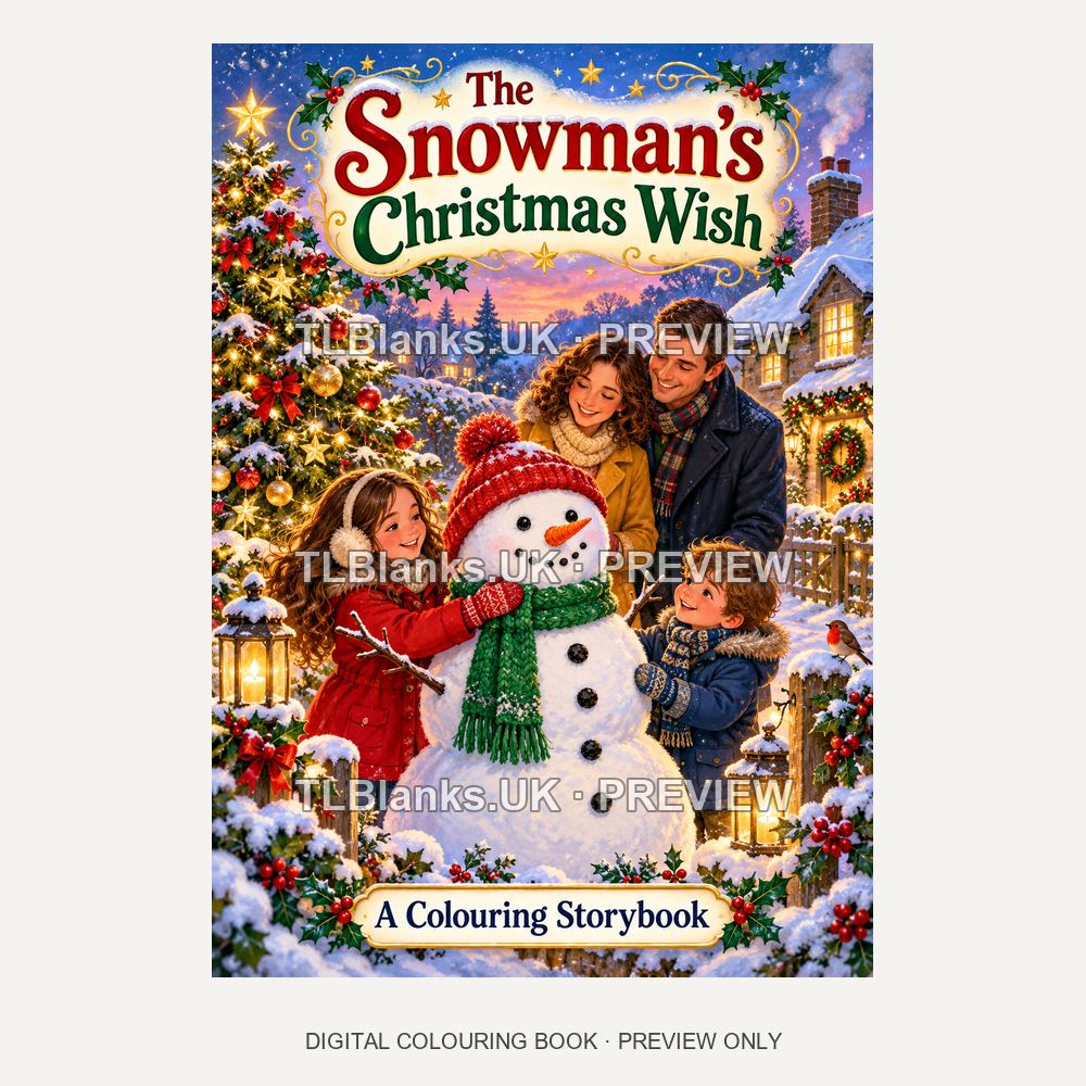 The Snowmans Christmas Wish - watermarked cover preview
