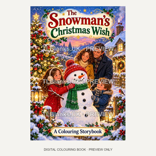 The Snowmans Christmas Wish - watermarked cover preview