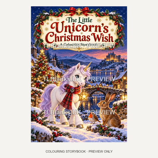 The Little Unicorn's Christmas Wish — cover preview