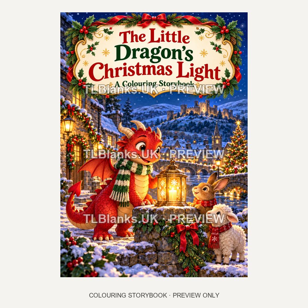 The Little Dragon's Christmas Light — cover preview