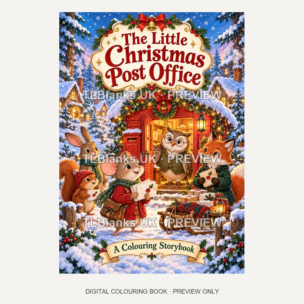 Little Christmas Post Office - watermarked cover preview