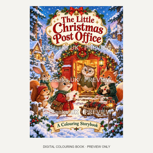 Little Christmas Post Office - watermarked cover preview