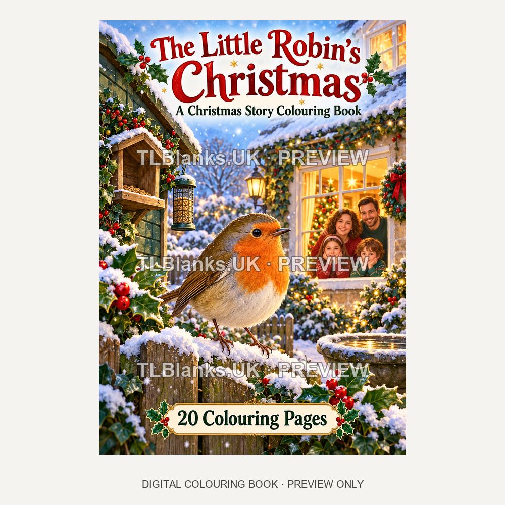 Little Robins Christmas - watermarked cover preview