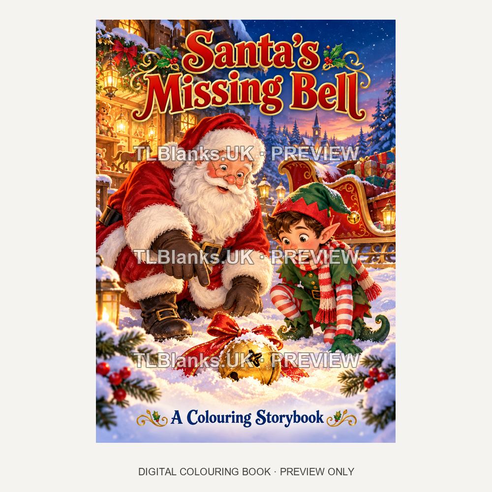 Santas Missing Bell - watermarked cover preview
