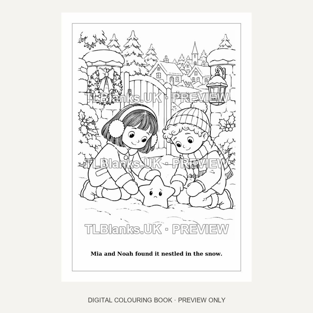 The Christmas Star That Lost Its Shine - watermarked sample page 1 preview