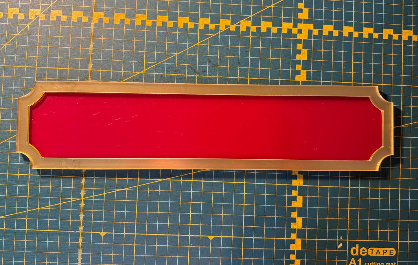 Christmas Railway Sign - Sublimation Blank Photo Frame | TLBlanks.UK